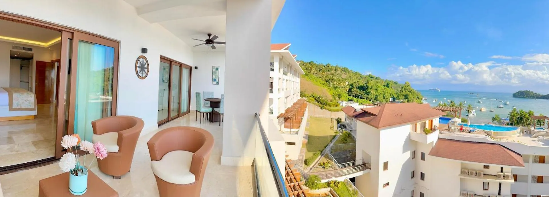 Stunning Bay View Condo, Pool Samana Dominican Republic